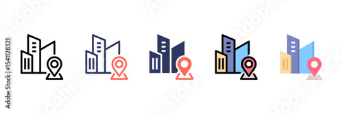 Placeholder Multi Style Icon Set