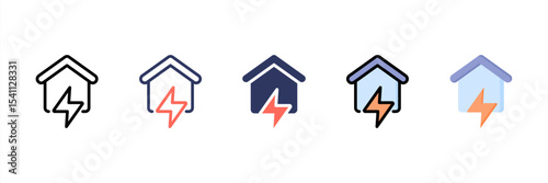 Power Multi Style Icon Set
