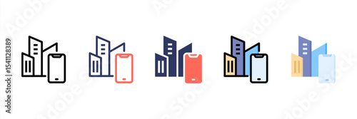 Properties Multi Style Icon Set