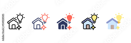 Artificial Intelligence Multi Style Icon Set