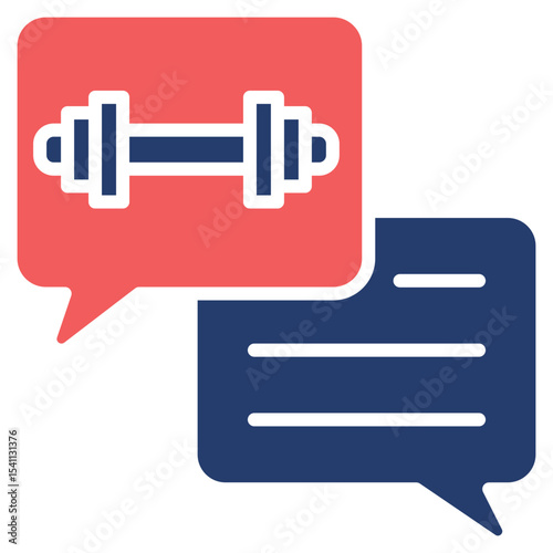 Advice solid color icon