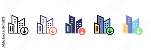 Download Multi Style Icon Set
