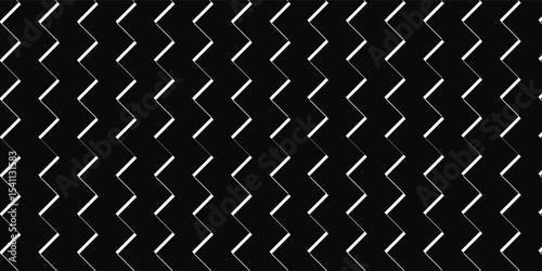 High quality of an abstract pattern artwork in grayscale. Black and white background.