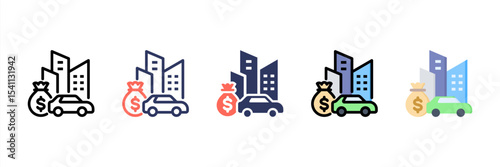 Assets Multi Style Icon Set