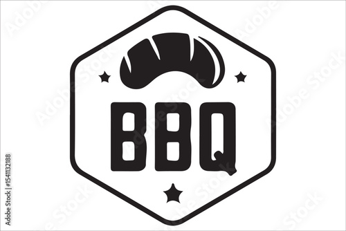  BBQ Grill and Food Silhouette Set – Summer Barbecue Vector Icons.