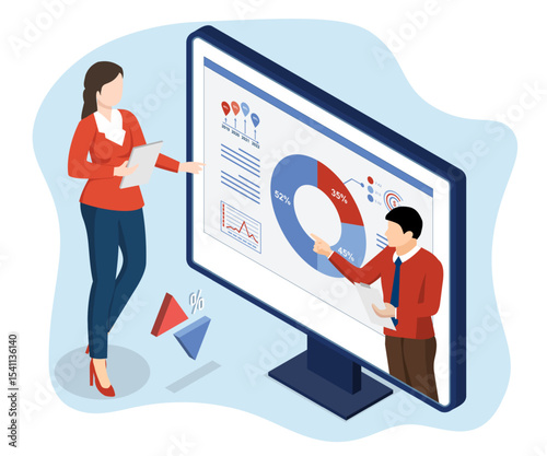 Video conference meetings solutions, online financial advice, video training, tutorial podcasts, and professional business coaching. For effective online business concept.