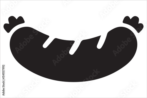 BBQ Grill and Food Silhouette Set – Summer Barbecue Vector Icons.