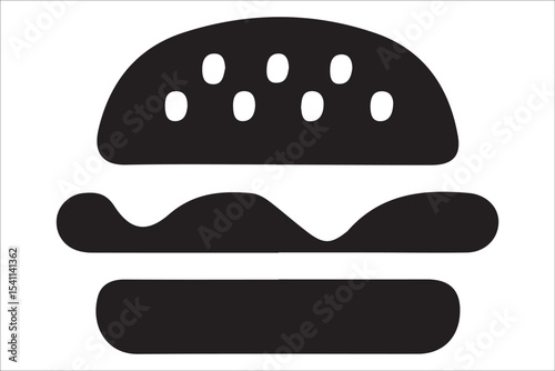BBQ Grill and Food Silhouette Set – Summer Barbecue Vector Icons.