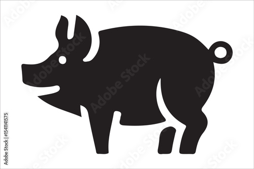 BBQ Grill and Food Silhouette Set – Summer Barbecue Vector Icons.