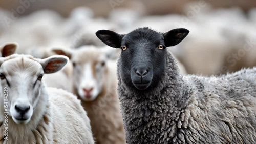 Concept of a person who is considered bad or worthless by other social group or family. Stigmatization concept for ostracizing people.