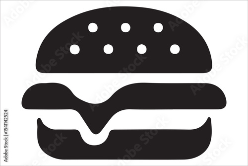 BBQ Grill and Food Silhouette Set – Summer Barbecue Vector Icons.