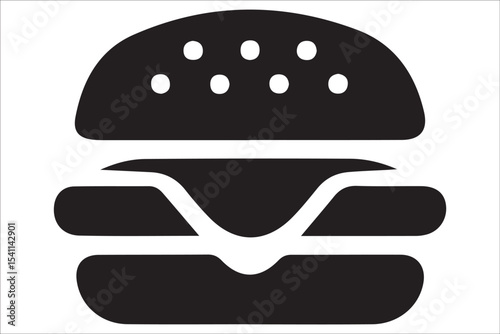 BBQ Grill and Food Silhouette Set – Summer Barbecue Vector Icons.