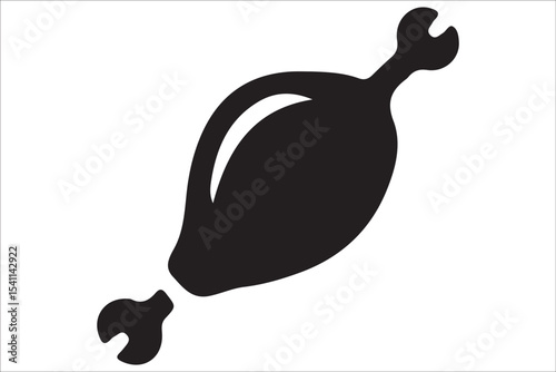 BBQ Grill and Food Silhouette Set – Summer Barbecue Vector Icons.