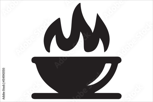 BBQ Grill and Food Silhouette Set – Summer Barbecue Vector Icons.