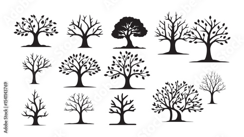 Tree Silhouette Collection Vector Illustration

Tree Silhouette Collection Vector Illustration