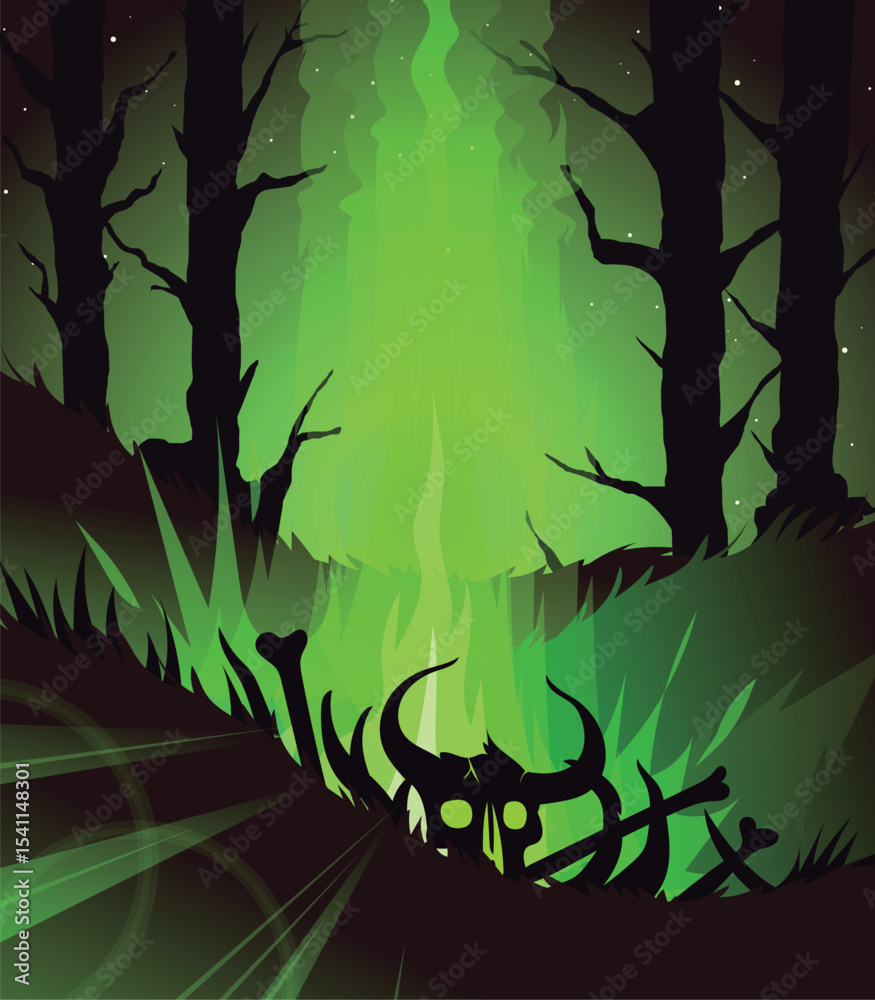 luz mala folklore tale about evil green light