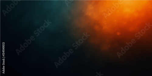 Colorful abstract sky background with light rays and a hint of smoke texture.