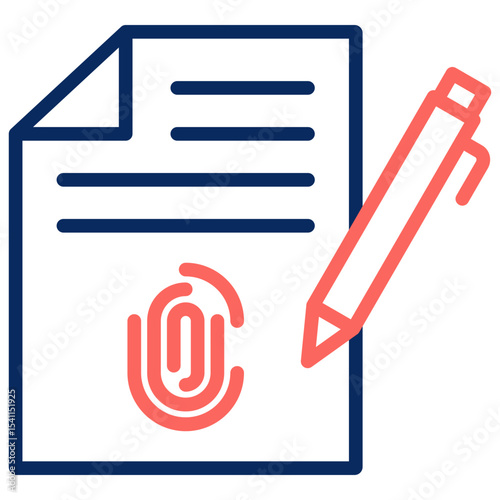 Digital Signature Icon