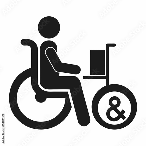 disabled person in wheelchair