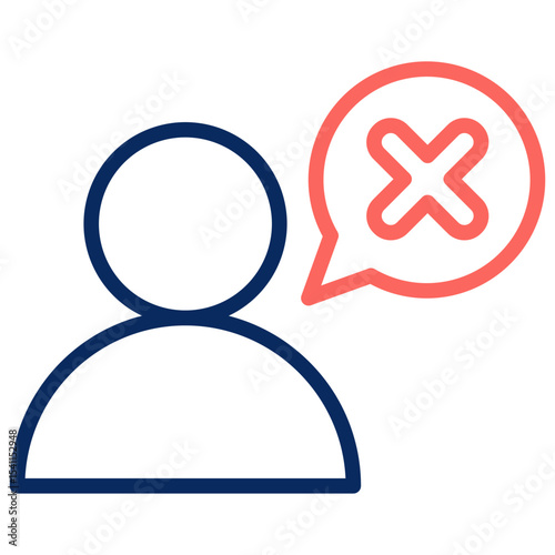 Negative Feedback Icon