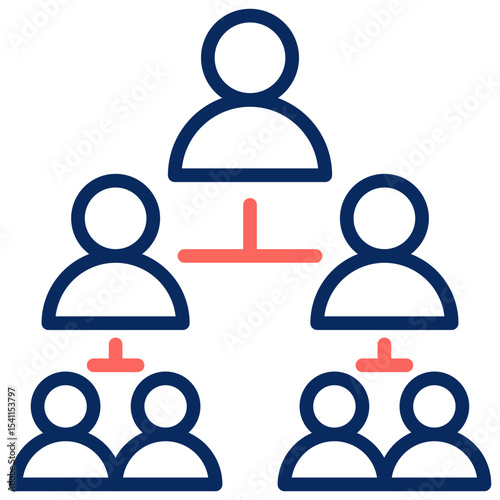 Multi Level Marketing Icon