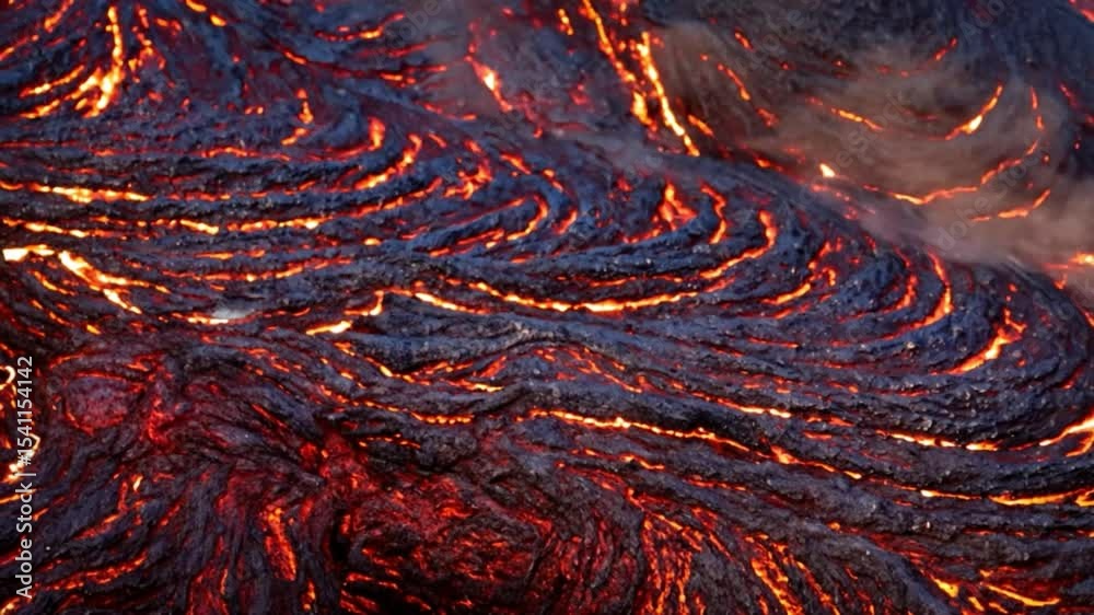 Magma background.Lava background.Realistic Molten lava backround