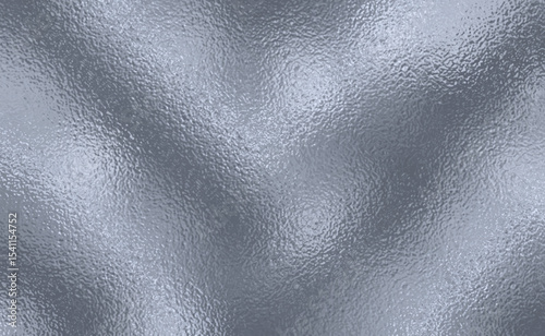 Vector grey foil texture background. Abstract gradient bright and shiny light reflection rough texture surface. Vector illustration for background, backdrop, web, wallpaper, print and design artwork.