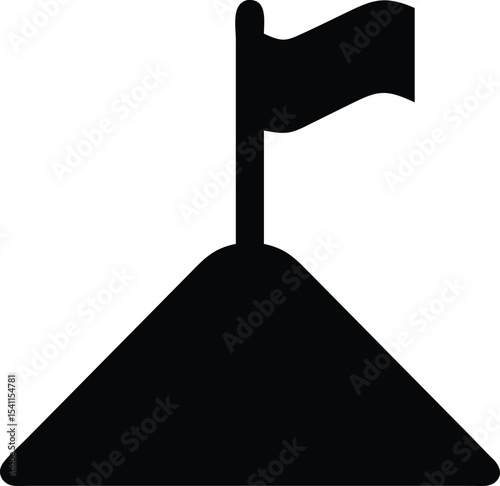 Reaching the Summit  A Symbol of Achievement and Success