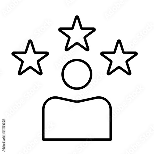 vector illustration of to worker line icon with editable stroke