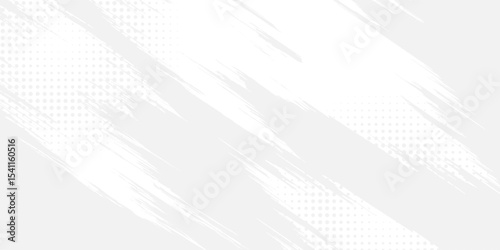 Abstract white template banner with gradient color and small polka dot technology black and dark background Design with liquid shape vector