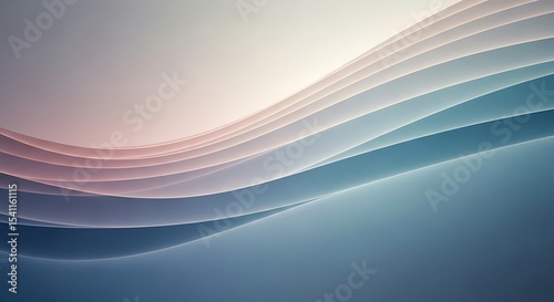 Abstract Pastel Wave Pattern