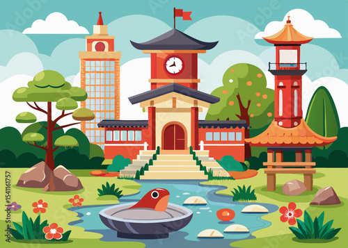 garden isometric