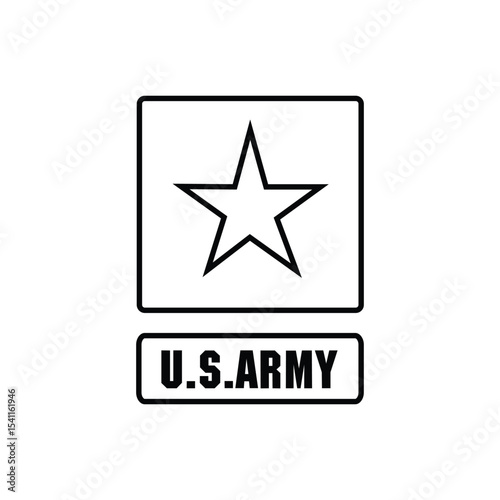 US Army Corps Engineers Black Logo