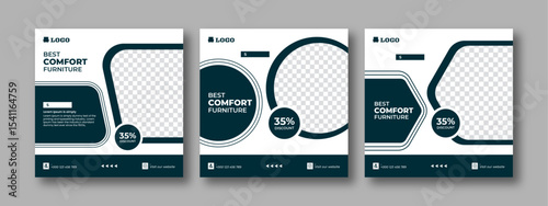Social media post for home sale. Minimalistic editable home sale advertising real estate poster. real estate for sale poster elegant sale and discount promotional advertising banner.