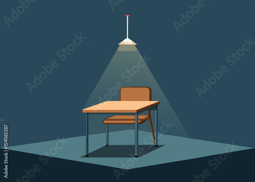 table illustration