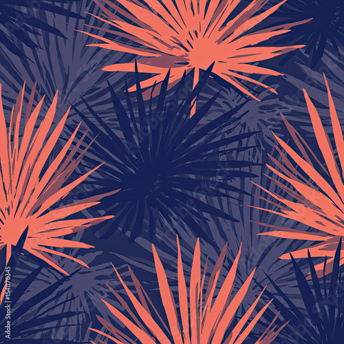 seamless background with flowers By Generated AI