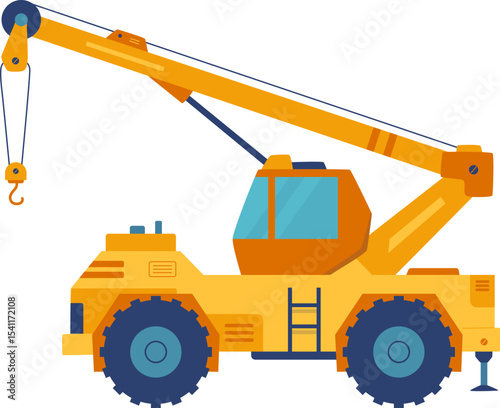 Mobile Crane for Lifting Heavy Loads

