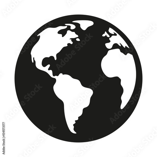 world map icon