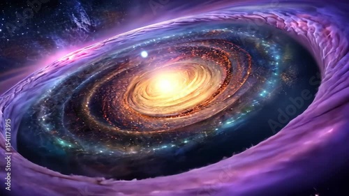 Cosmic Whirlpool A Journey Through the Galaxy's Dazzling Nebulae and Celestial Wonders
