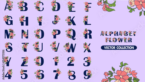 Flowers Alphabet