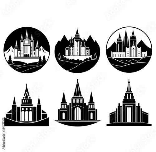 Salt Lake City Silhouette