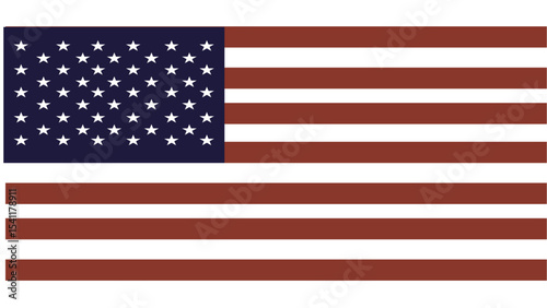 American Flag A High-Resolution Vector Graphic of the United States Flag