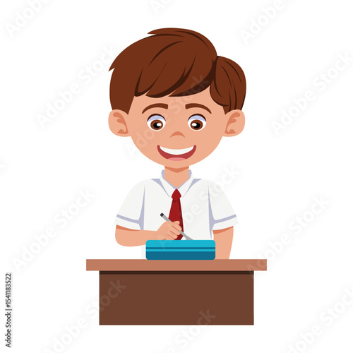 Back to School Cartoon Character