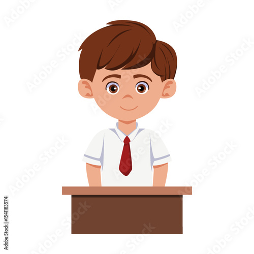 Back to School Cartoon Character