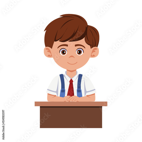 Back to School Cartoon Character