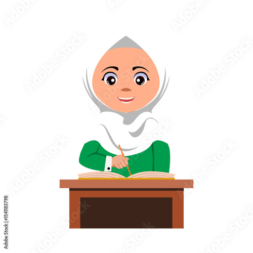Back to School Cartoon Character