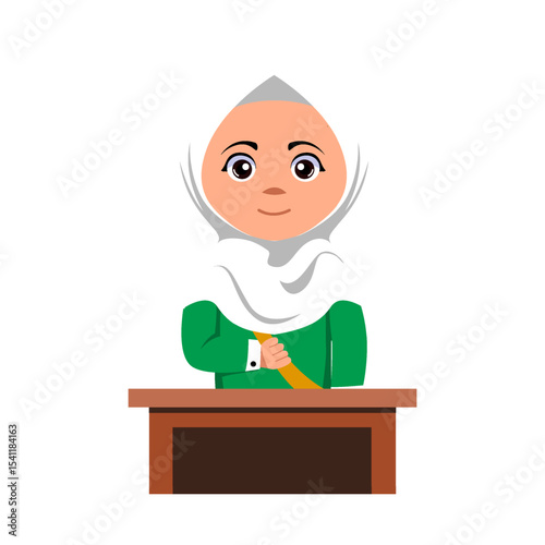 Back to School Cartoon Character