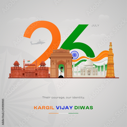 Kargil Vijay Diwas: India's landmarks honor soldier's courage and identity
