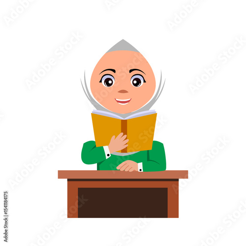 Back to School Cartoon Character