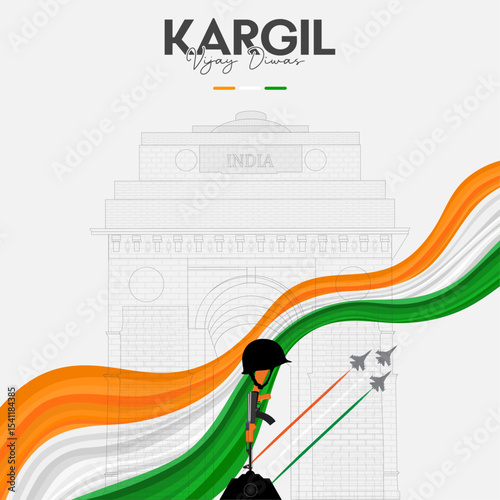 Kargil Vijay Diwas Story: India Gate, flag, and jets, honouring soldiers' sacrifice

